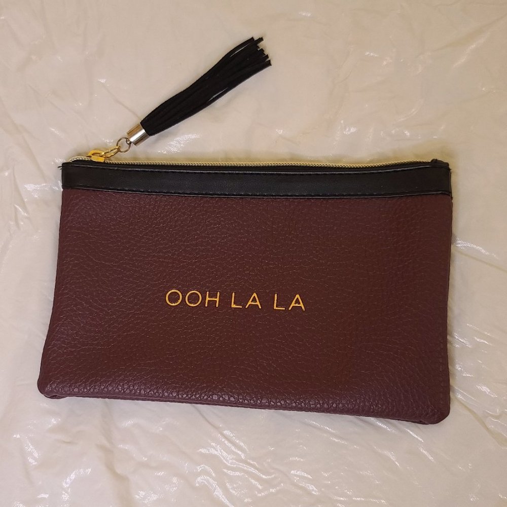 OHH LA LA pouch with black tassel